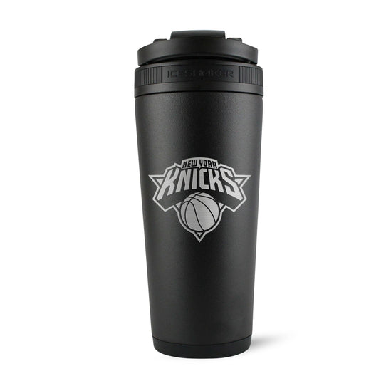 Officially Licensed New York Knicks 26oz Ice Shaker - Black