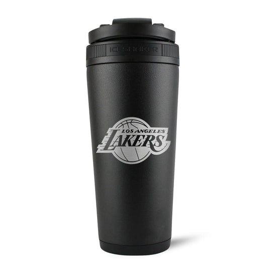 Officially Licensed Los Angeles Lakers 26oz Ice Shaker - Black