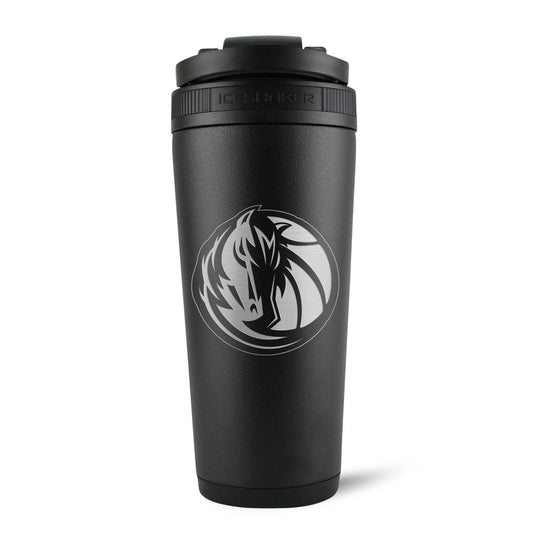 Officially Licensed Dallas Mavericks 26oz Ice Shaker - Black