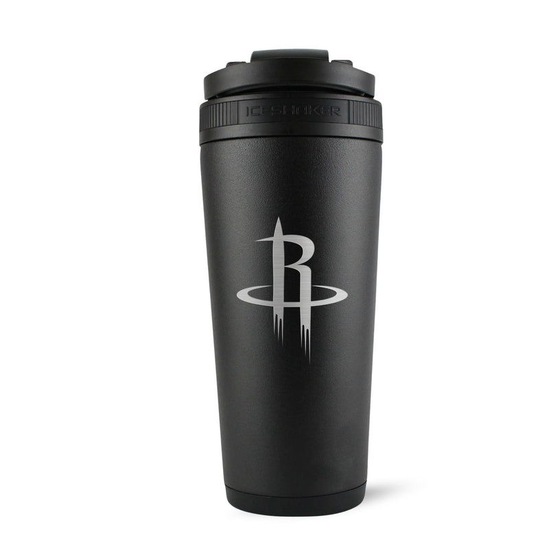 Load image into Gallery viewer, Officially Licensed Houston Rockets 26oz Ice Shaker - Black
