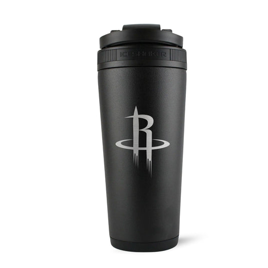 Officially Licensed Houston Rockets 26oz Ice Shaker - Black