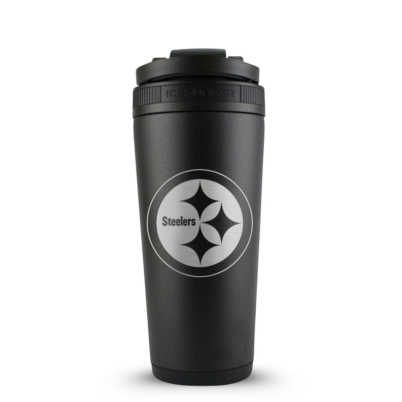 Load image into Gallery viewer, Officially Licensed Pittsburgh Steelers 26oz Ice Shaker
