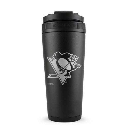 Officially Licensed Pittsburgh Penguins 26oz Ice Shaker - Black