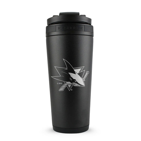 Officially Licensed San Jose Sharks 26oz Ice Shaker