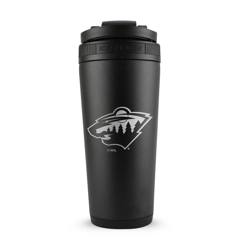 Load image into Gallery viewer, Officially Licensed Minnesota Wild 26oz Ice Shaker
