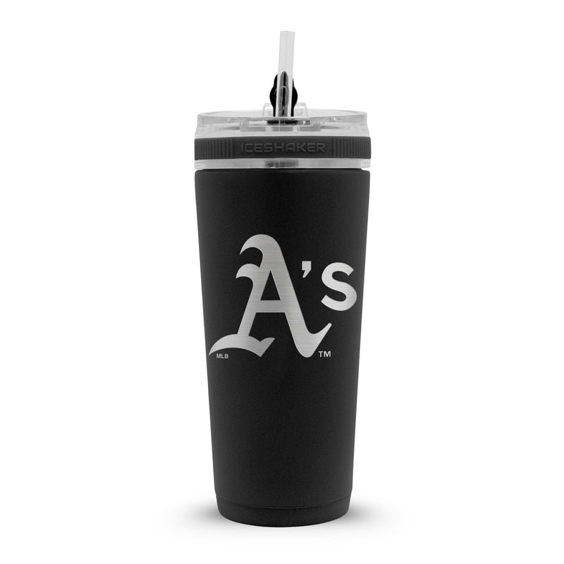 Load image into Gallery viewer, Officially Licensed Oakland Athletics 26oz Flex Bottle
