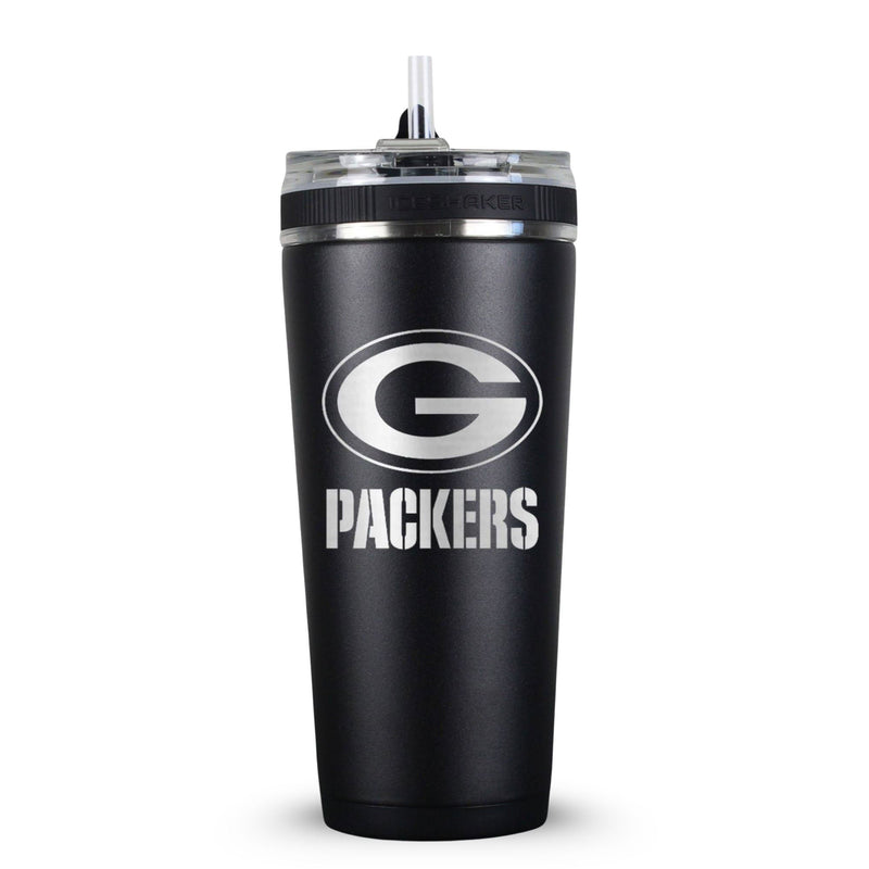 Load image into Gallery viewer, Officially Licensed Green Bay Packers 26oz Flex Bottle
