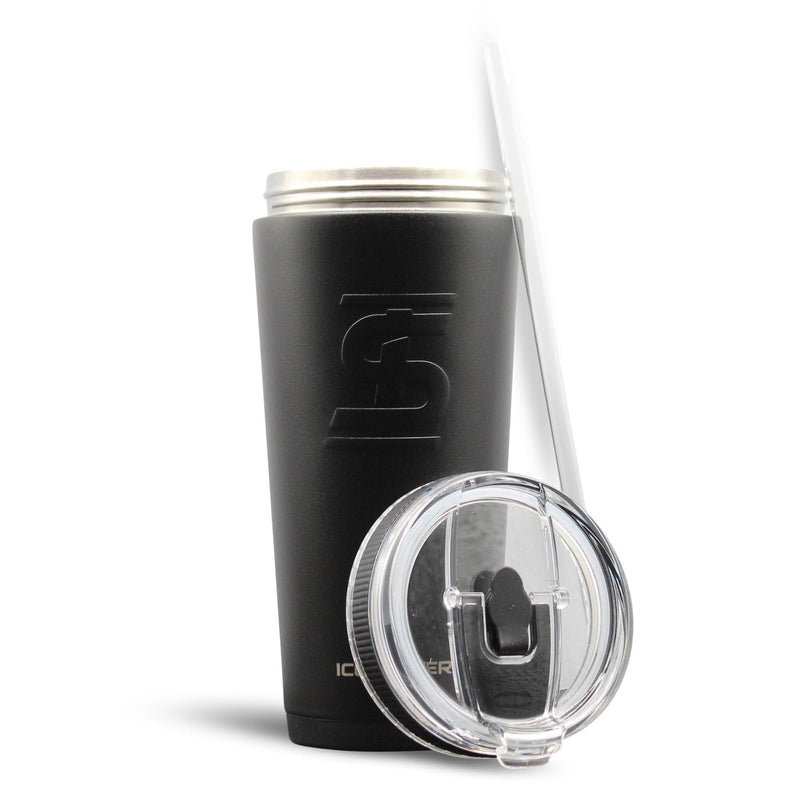 Load image into Gallery viewer, Officially Licensed Pittsburgh Pirates 26oz Flex Bottle - Black
