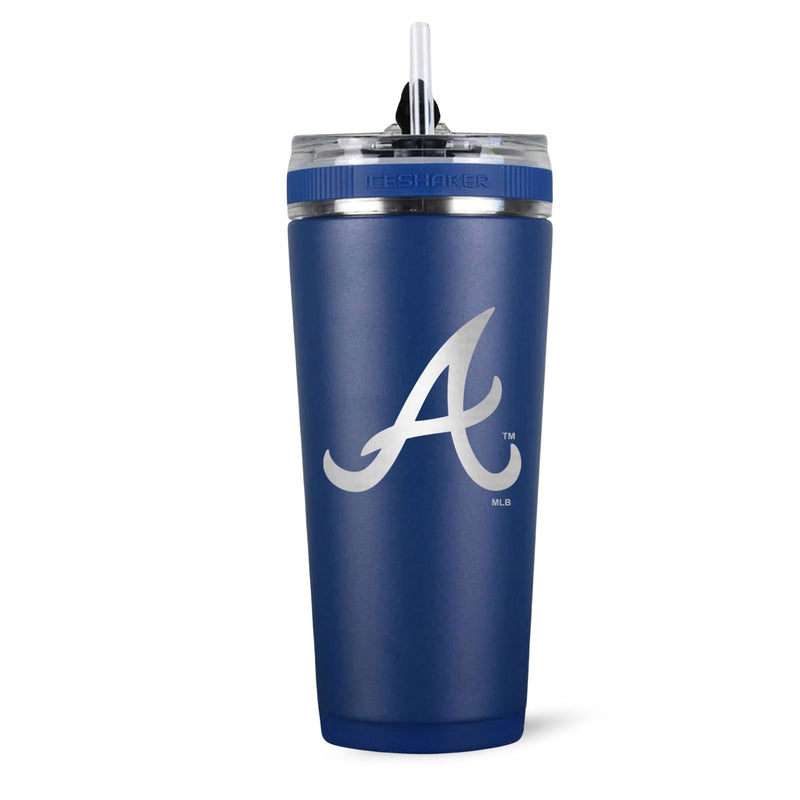 Load image into Gallery viewer, Officially Licensed Atlanta Braves 26oz Flex Bottle

