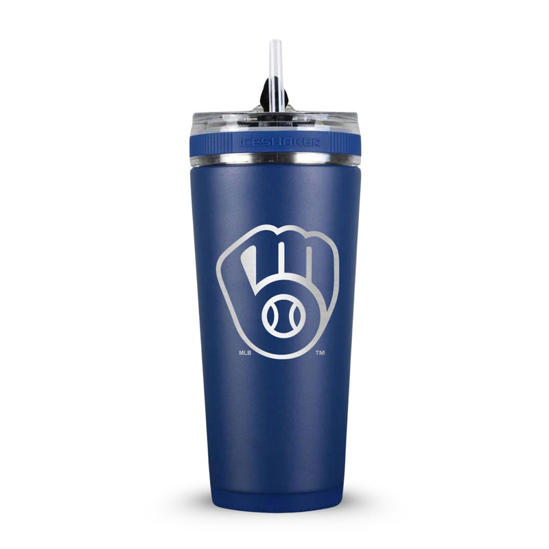 Load image into Gallery viewer, Officially Licensed Milwaukee Brewers 26oz Flex Bottle

