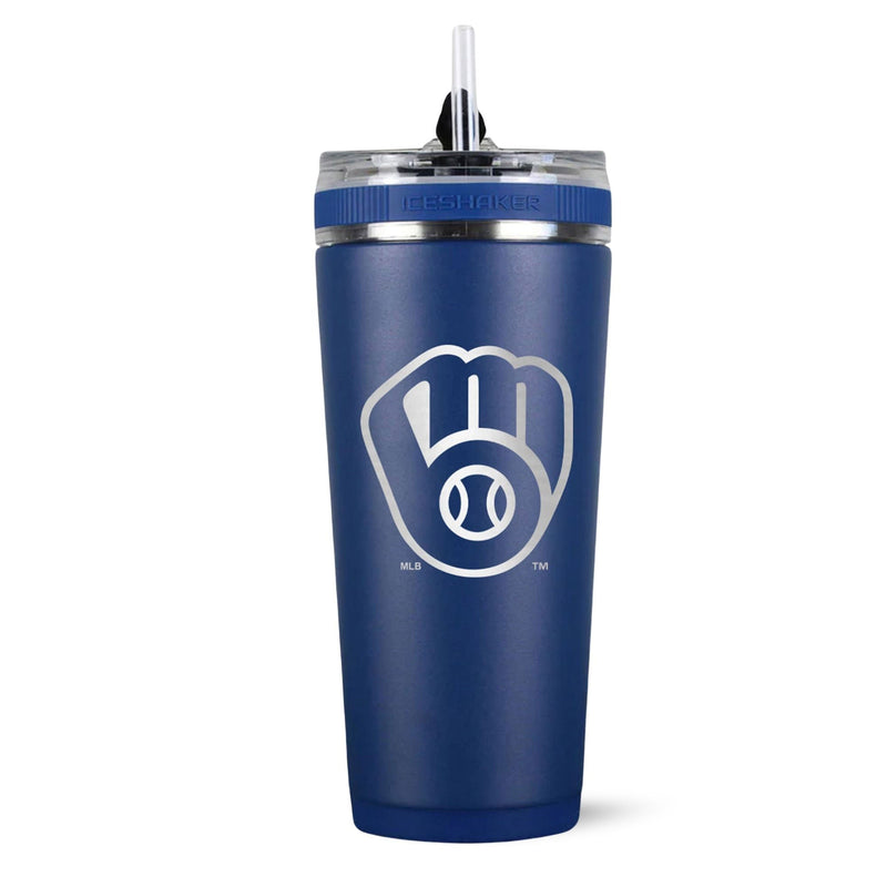Load image into Gallery viewer, Officially Licensed Milwaukee Brewers 26oz Flex Bottle
