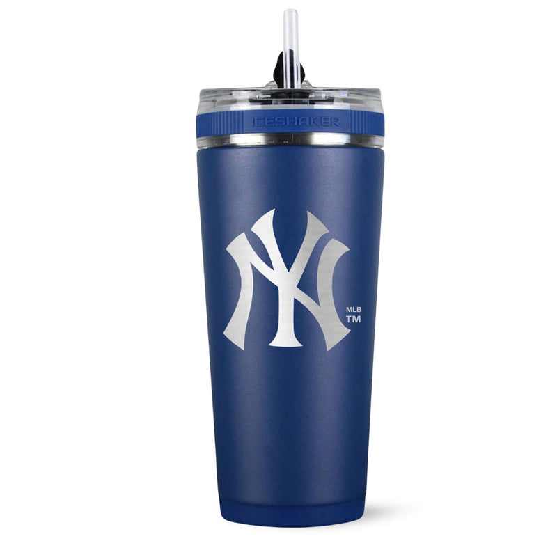 Load image into Gallery viewer, Officially Licensed New York Yankees 26oz Flex Bottle - Navy
