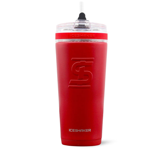 Officially Licensed Texas Rangers 26oz Flex Bottle - Red