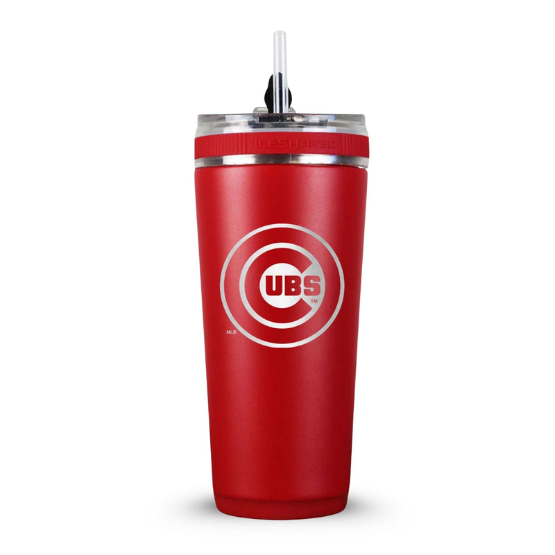 Load image into Gallery viewer, Officially Licensed Chicago Cubs 26oz Flex Bottle
