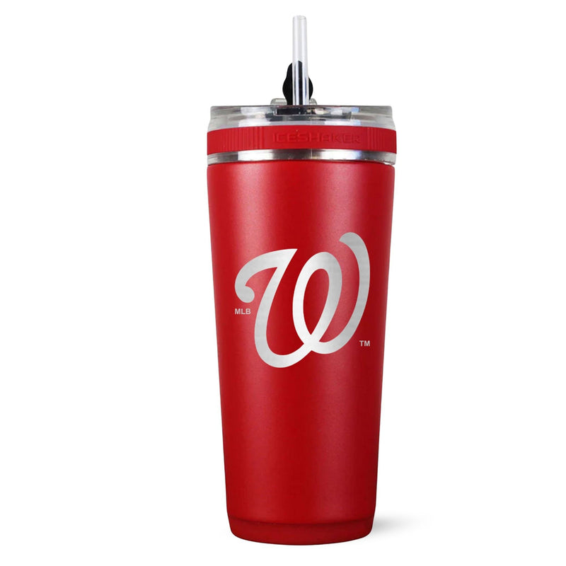 Load image into Gallery viewer, Officially Licensed Washington Nationals 26oz Flex Bottle - Full Logo
