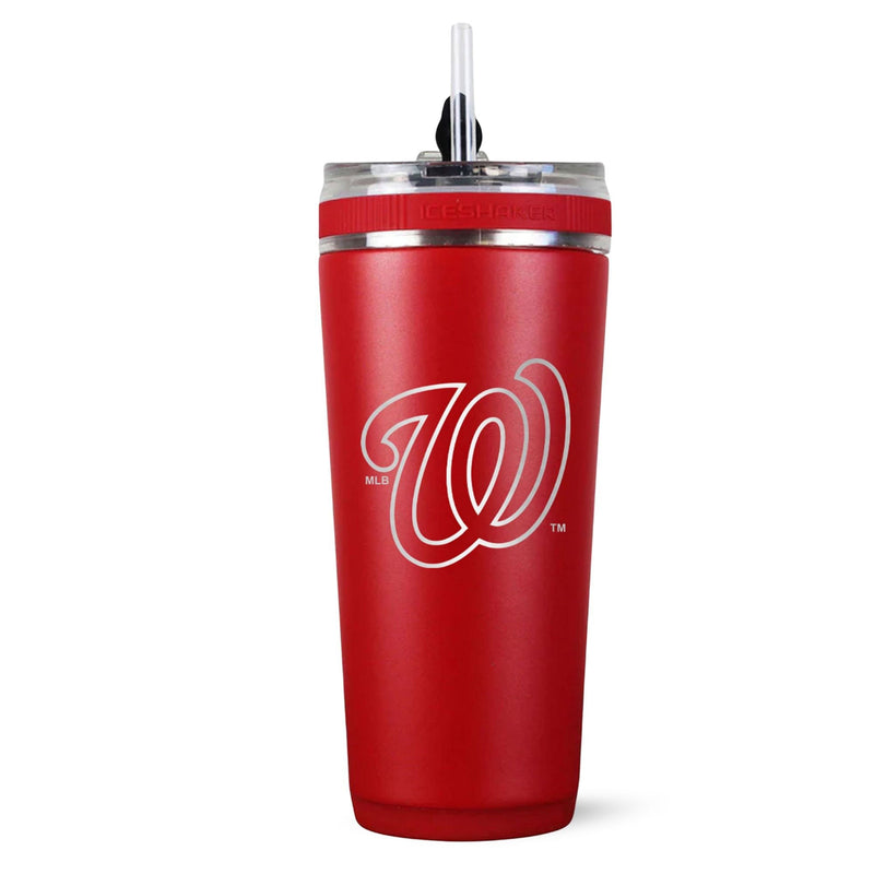 Load image into Gallery viewer, Officially Licensed Washington Nationals 26oz Flex Bottle - Inverted Logo

