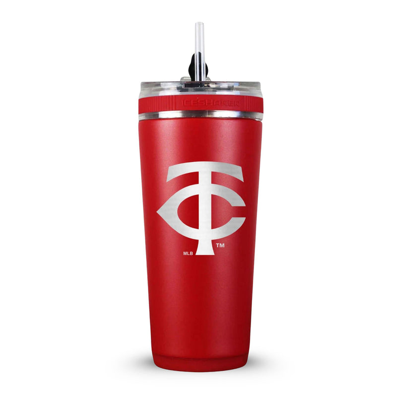 Load image into Gallery viewer, Officially Licensed Minnesota Twins 26oz Flex Bottle
