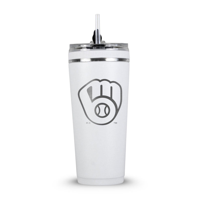 Load image into Gallery viewer, Officially Licensed Milwaukee Brewers 26oz Flex Bottle

