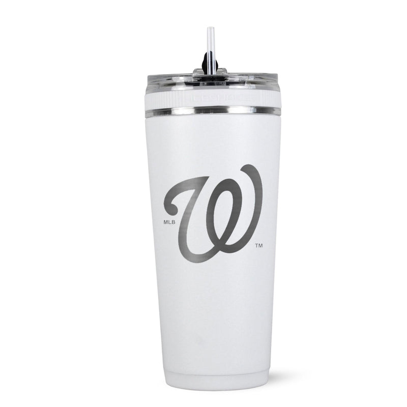 Load image into Gallery viewer, Officially Licensed Washington Nationals 26oz Flex Bottle - Full Logo

