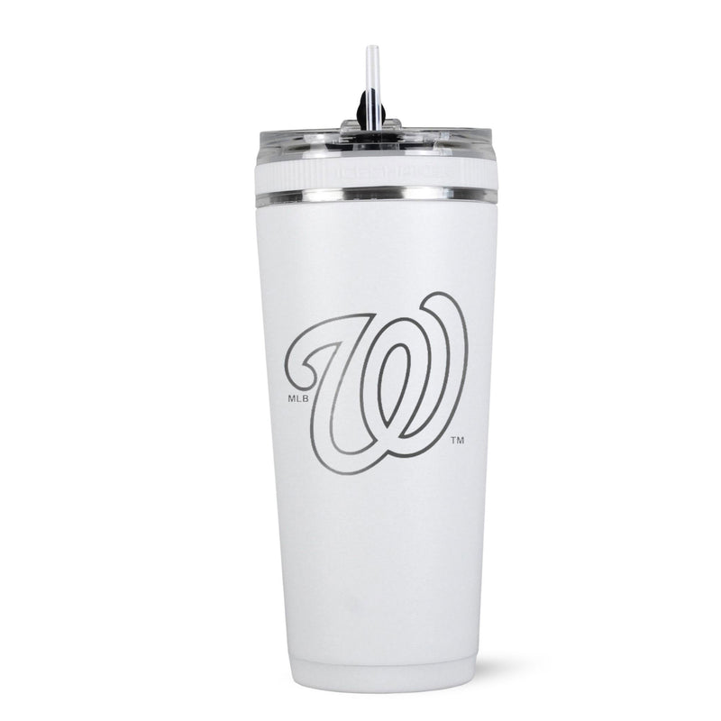 Load image into Gallery viewer, Officially Licensed Washington Nationals 26oz Flex Bottle - Inverted Logo
