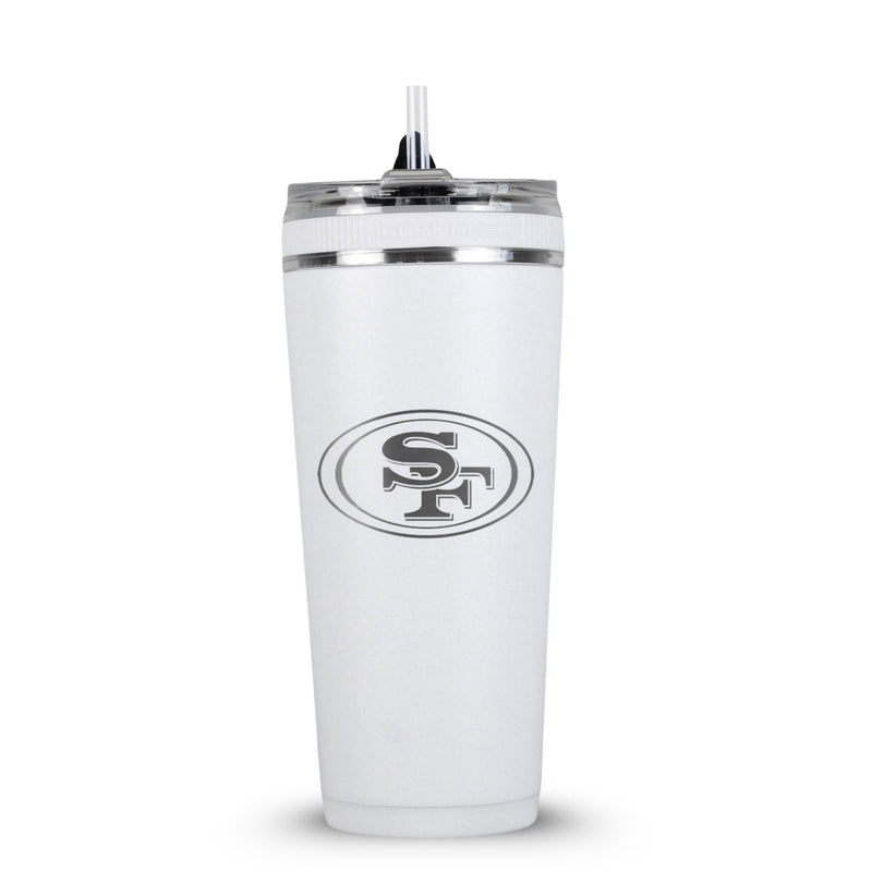 Load image into Gallery viewer, Officially Licensed San Francisco 49ers 26oz Flex Bottle
