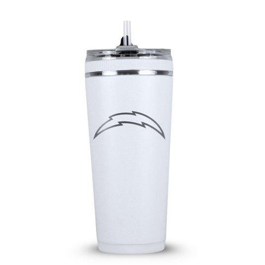 Officially Licensed Los Angeles Chargers 26oz Flex Bottle
