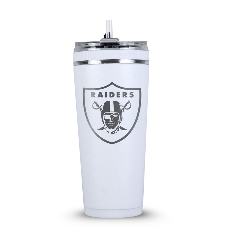 Load image into Gallery viewer, Officially Licensed Las Vegas Raiders 26oz Flex Bottle
