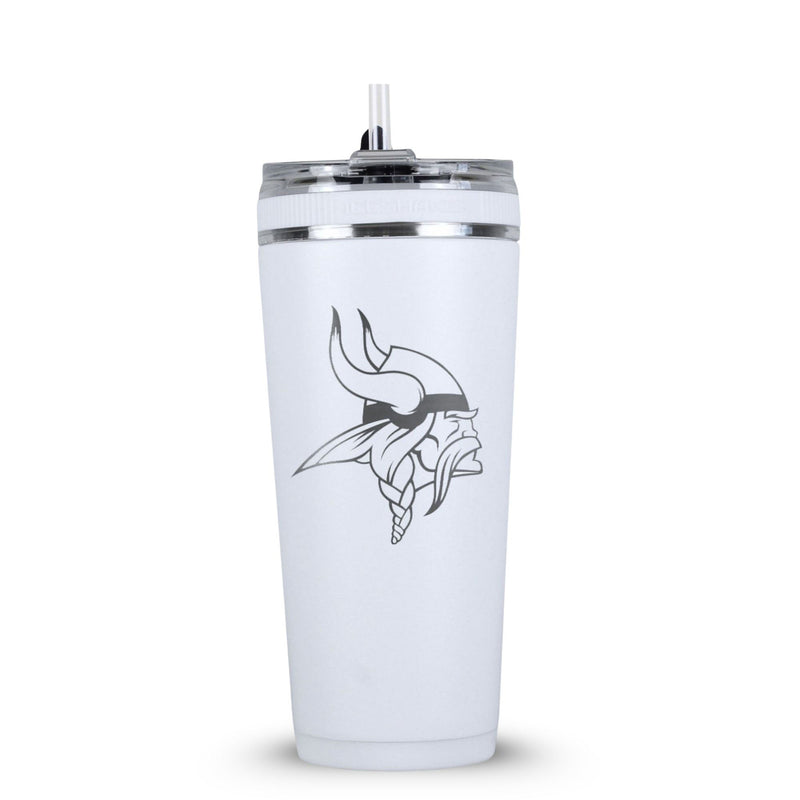 Load image into Gallery viewer, Officially Licensed Minnesota Vikings 26oz Flex Bottle

