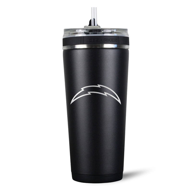 Load image into Gallery viewer, Officially Licensed Los Angeles Chargers 26oz Flex Bottle
