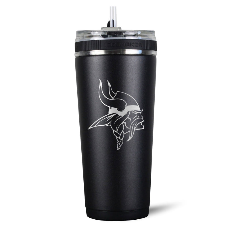 Load image into Gallery viewer, Officially Licensed Minnesota Vikings 26oz Flex Bottle

