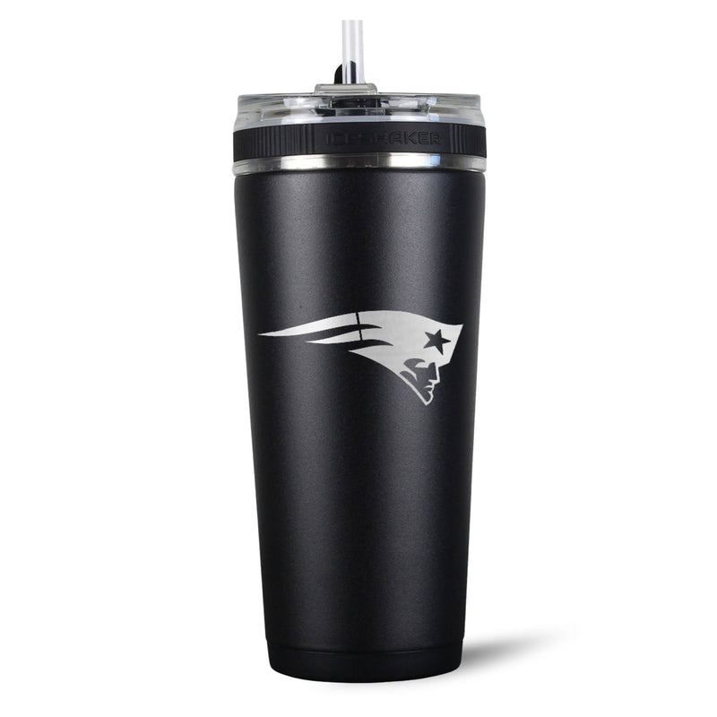 Load image into Gallery viewer, Officially Licensed New England Patriots 26oz Flex Bottle
