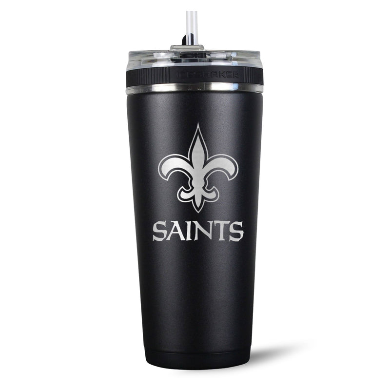 Load image into Gallery viewer, Officially Licensed New Orleans Saints 26oz Flex Bottle
