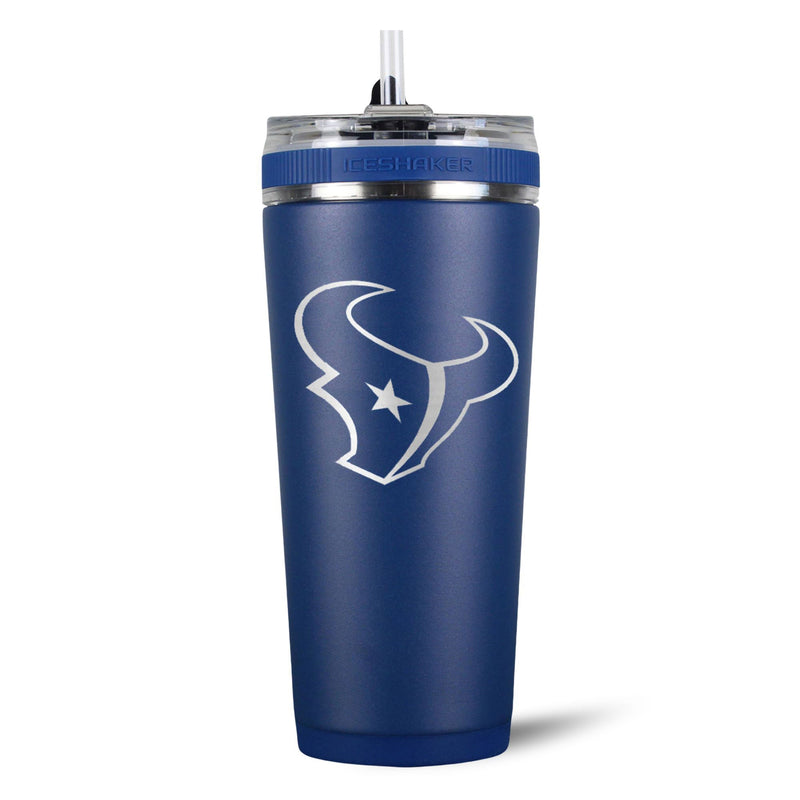 Load image into Gallery viewer, Officially Licensed Houston Texans 26oz Flex Bottle
