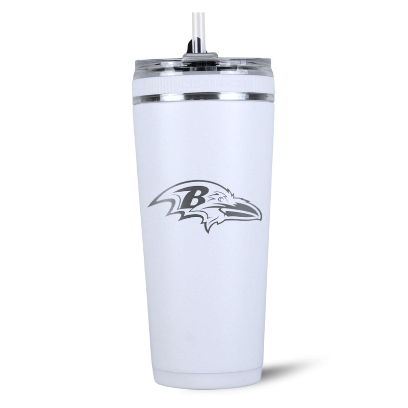Load image into Gallery viewer, Officially Licensed Baltimore Ravens 26oz Flex Bottle
