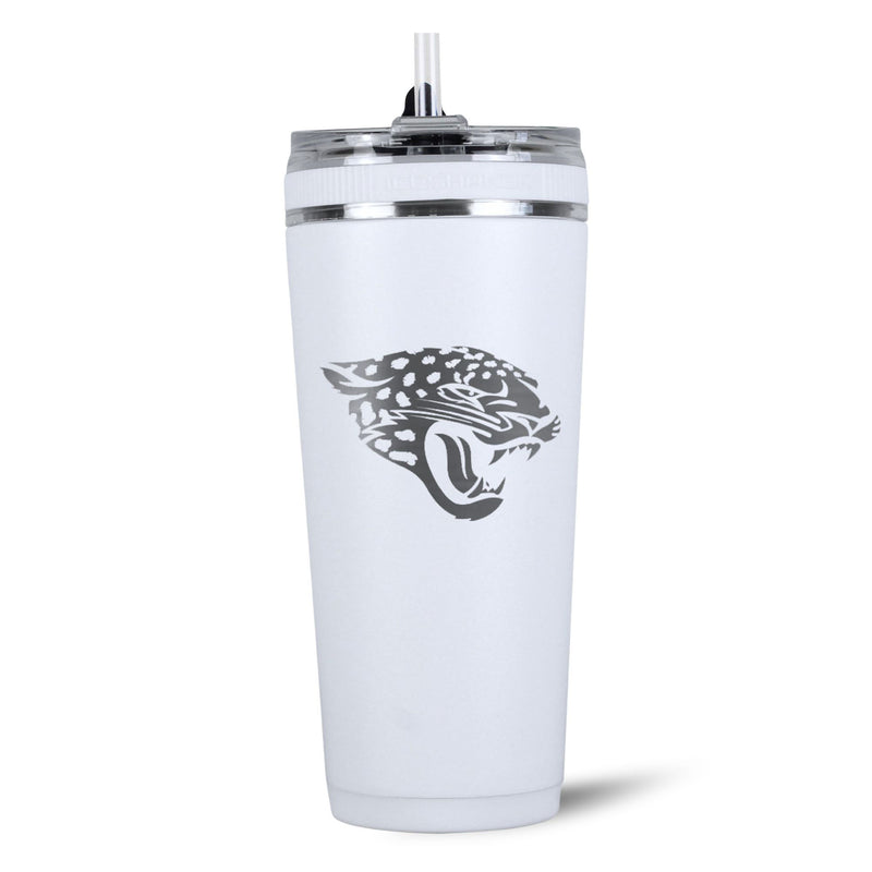 Load image into Gallery viewer, Officially Licensed Jacksonville Jaguars 26oz Flex Bottle
