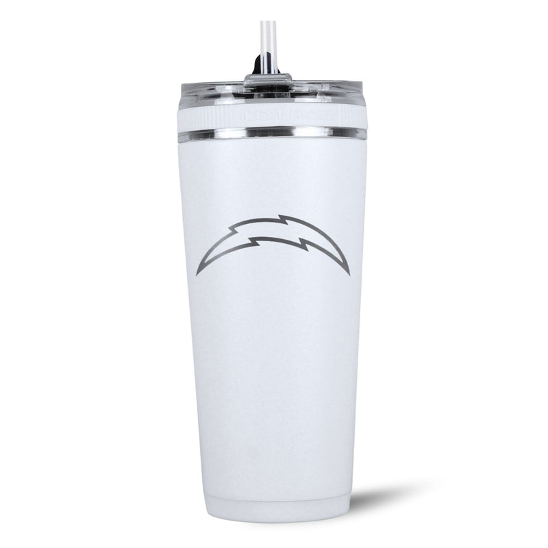 Load image into Gallery viewer, Officially Licensed Los Angeles Chargers 26oz Flex Bottle
