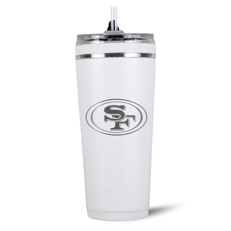 Load image into Gallery viewer, Officially Licensed San Francisco 49ers 26oz Flex Bottle
