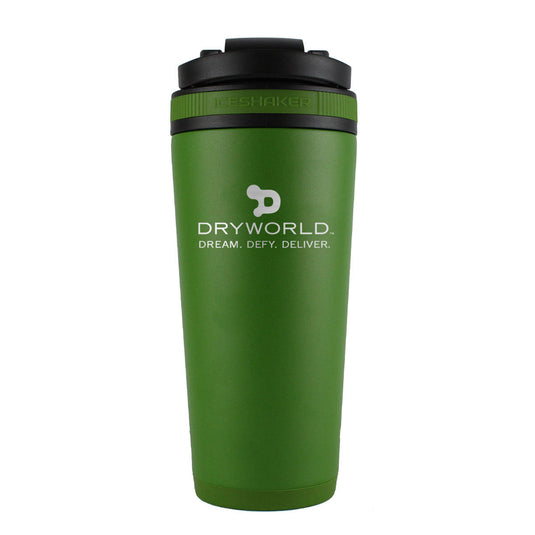 Custom Dryworld 26oz Ice Shaker - Green