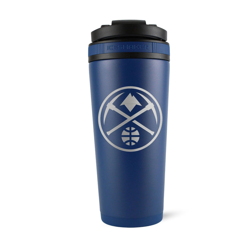 Load image into Gallery viewer, Officially Licensed Denver Nuggets 26oz Ice Shaker - Navy
