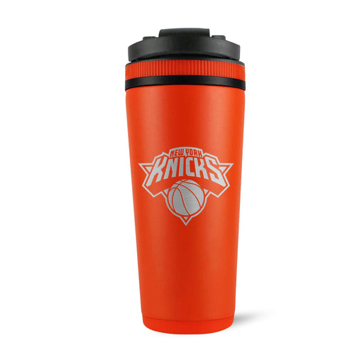 Officially Licensed New York Knicks 26oz Ice Shaker - Orange