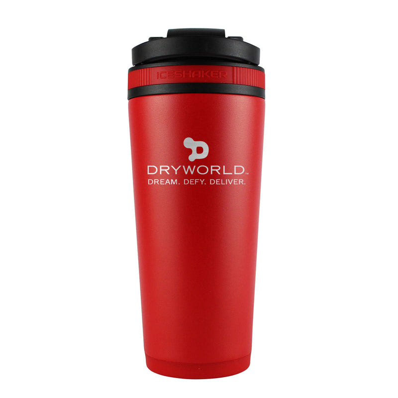 Load image into Gallery viewer, Custom Dryworld 26oz Ice Shaker - Red

