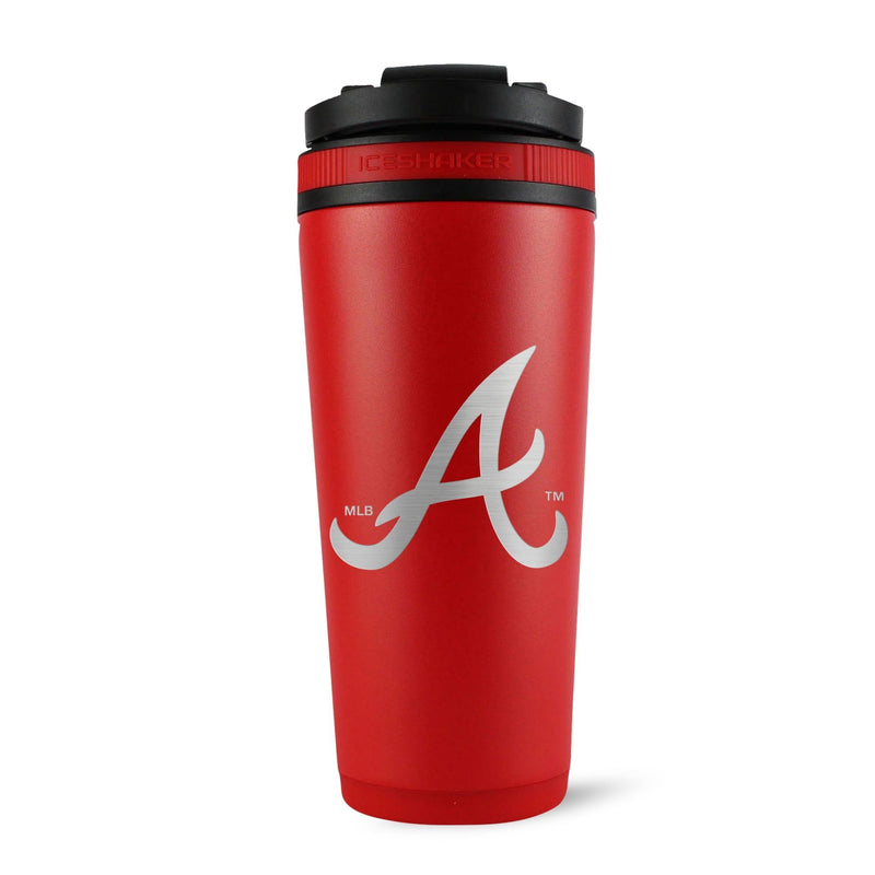 Load image into Gallery viewer, Officially Licensed Atlanta Braves 26oz Ice Shaker
