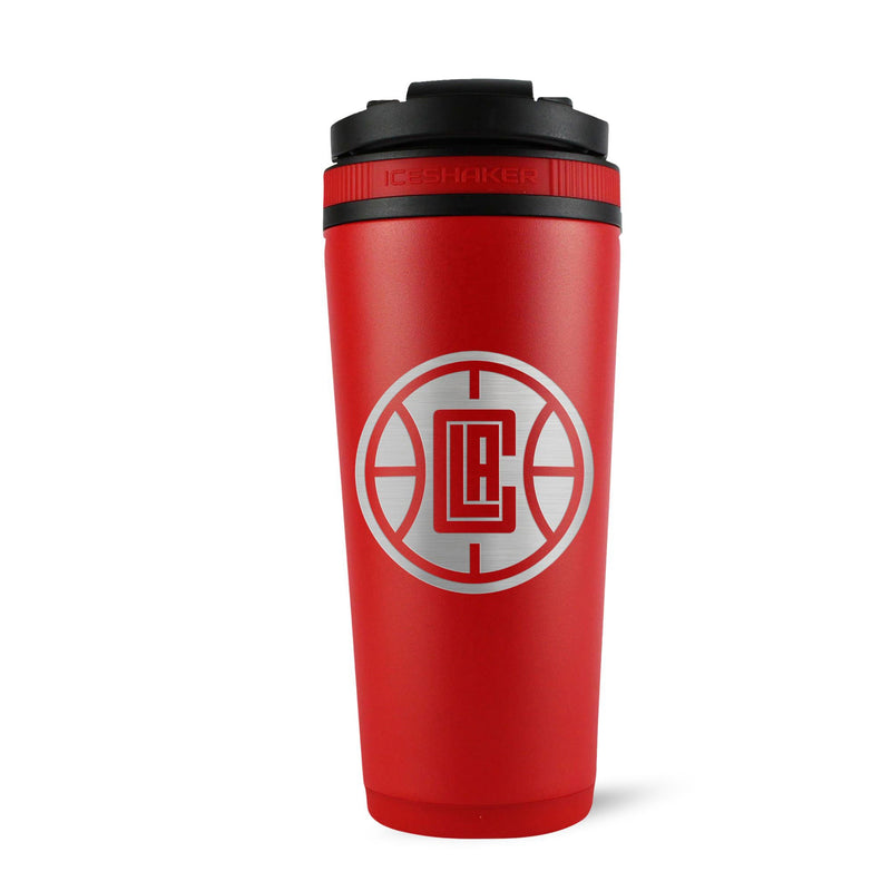 Load image into Gallery viewer, Officially Licensed Los Angeles Clippers 26oz Ice Shaker - Red
