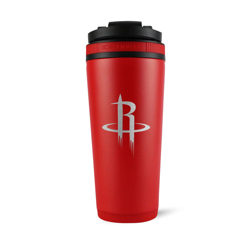 Load image into Gallery viewer, Officially Licensed Houston Rockets 26oz Ice Shaker - Red

