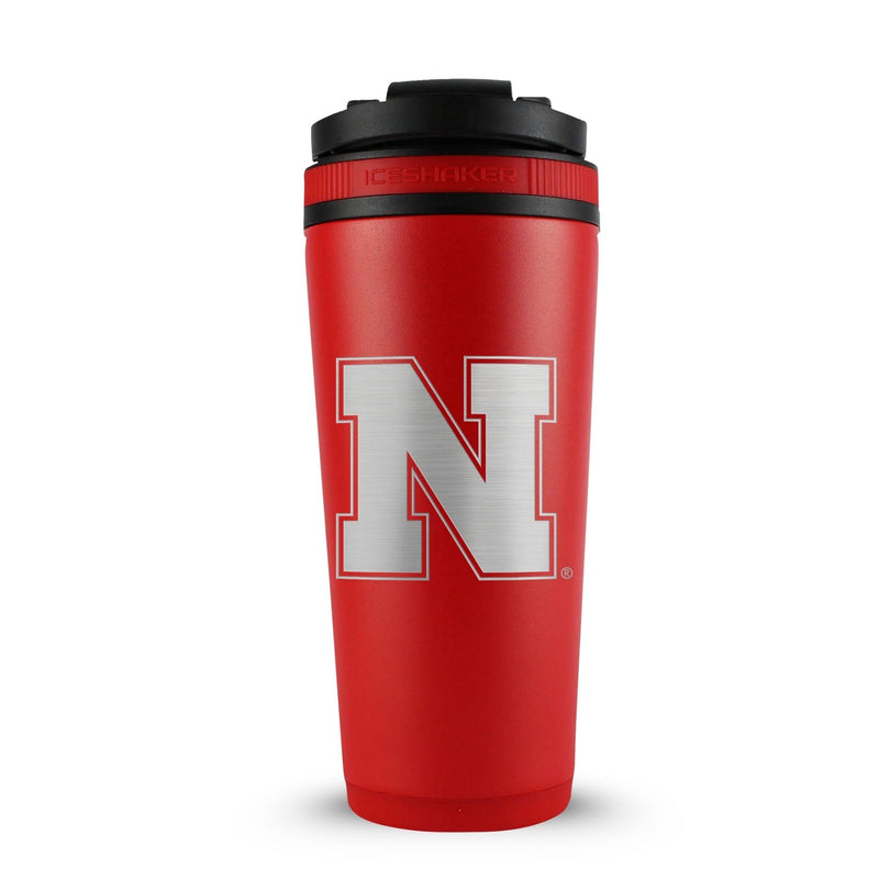 Load image into Gallery viewer, Officially Licensed University of Nebraska 26oz Ice Shaker
