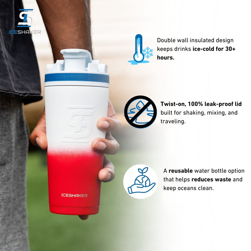 Load image into Gallery viewer, Officially Licensed New England Patriots 26oz Ice Shaker
