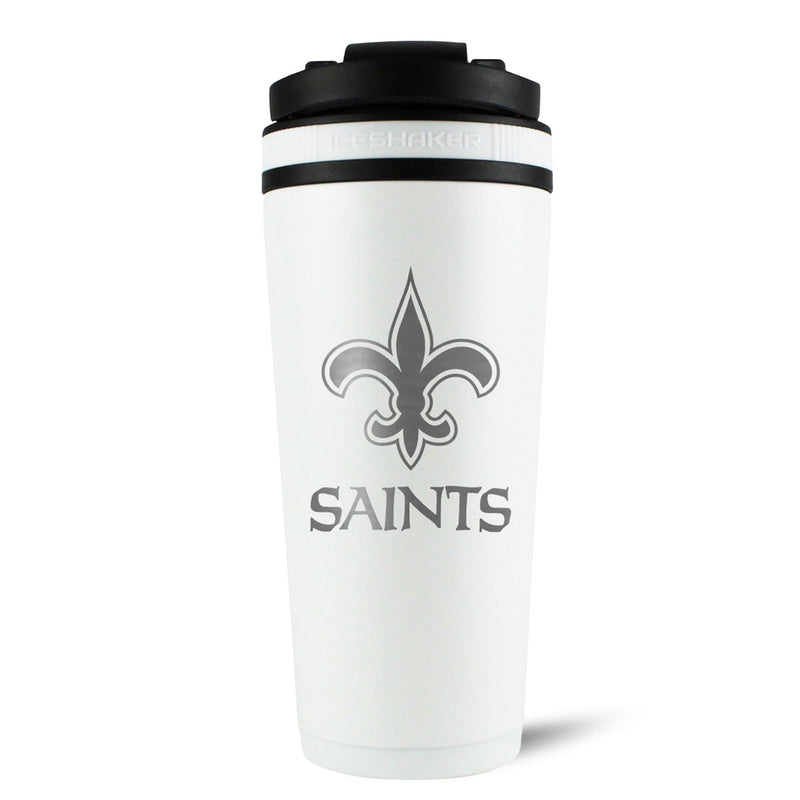 Load image into Gallery viewer, Officially Licensed New Orleans Saints 26oz Ice Shaker
