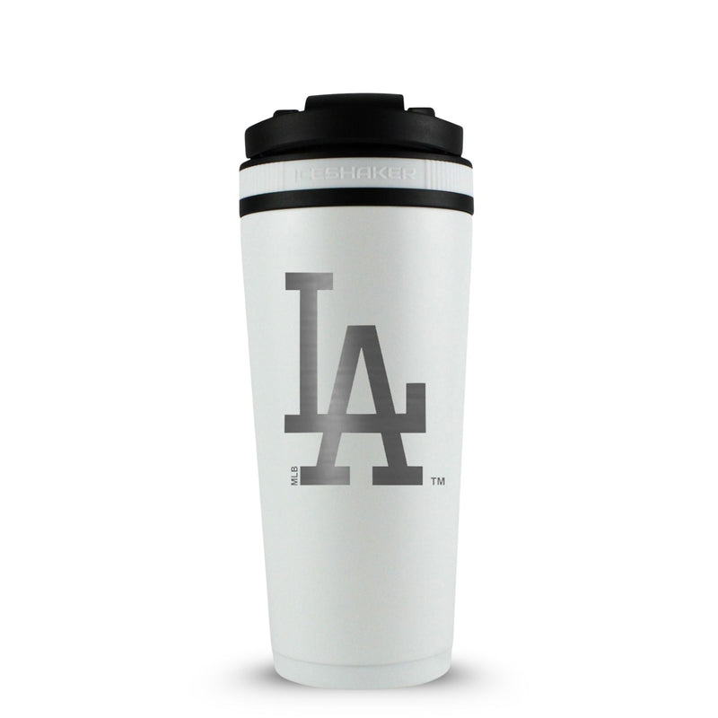 Load image into Gallery viewer, Officially Licensed Los Angeles Dodgers Classic 26oz Ice Shaker - White
