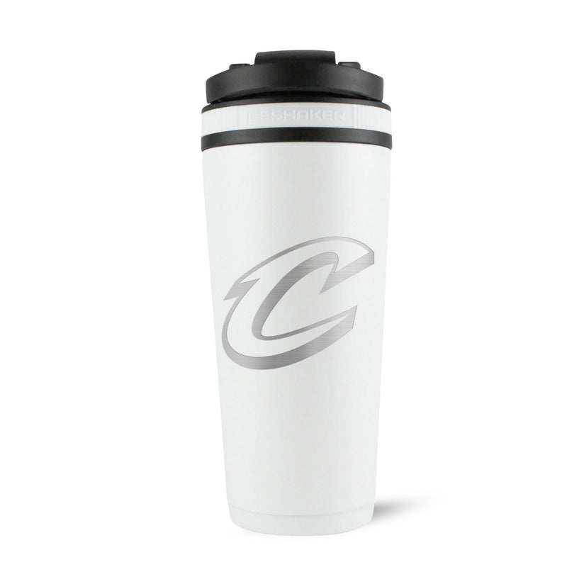 Load image into Gallery viewer, Officially Licensed Cleveland Cavaliers 26oz Ice Shaker - White
