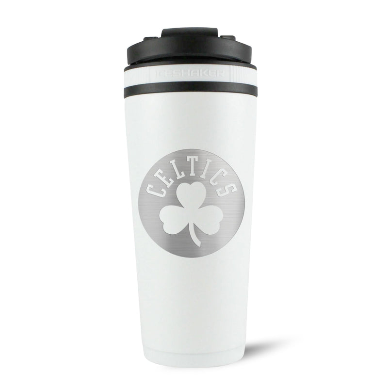 Load image into Gallery viewer, Officially Licensed Boston Celtics 26oz Ice Shaker - White
